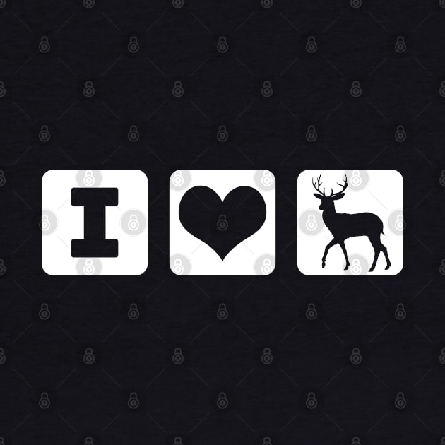 I Love Deer by LunaMay